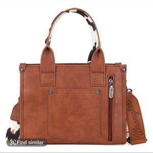 Wrangler Brown Leather Concealed Carry bag